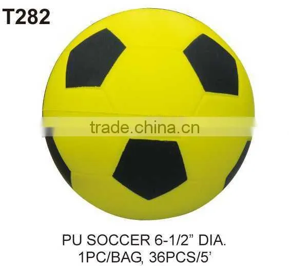COATED PU PLAIN SOCCER BALL / COLORFUL SOCCER BALL photo-5