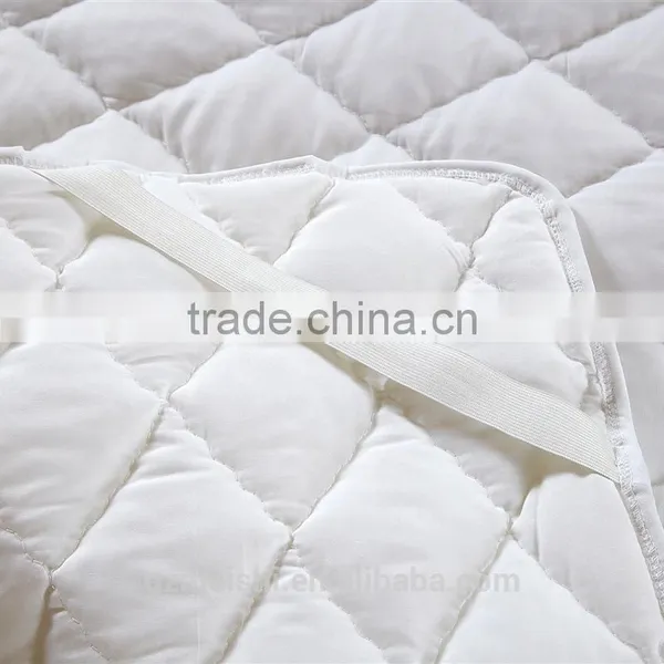 5 Stars Hotel 100% Cotton Patchwork Quilted Design Waterproof Mattress Protector Cover photo-3