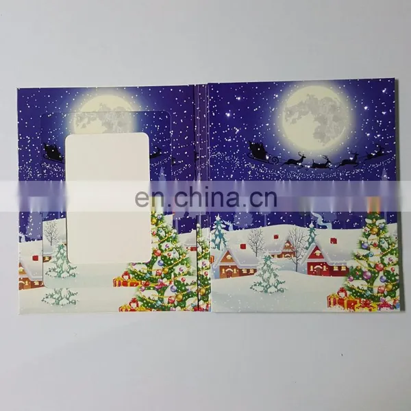 Hot Selling Funny Light up Christmas Picture Photo Frame for Gift photo-2