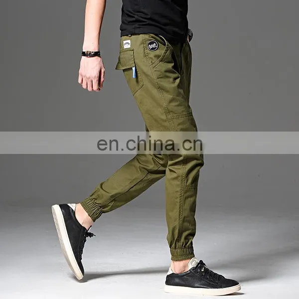 Summer Good Quality Hot Selling Casual Custom Cotton Wholesale Mens Chino Pants Trousers Direct Factory photo-2