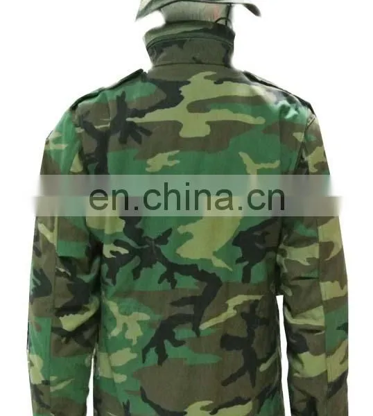Hot Sale Army Woodland Camouflage Military Army M65 Jacket photo-5