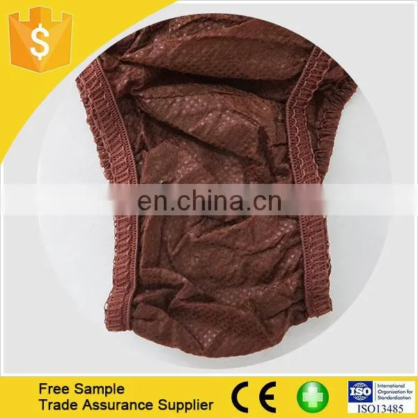Single Use PP Nonwoven Disposable Unisex Briefs Adult's Underpants photo-2