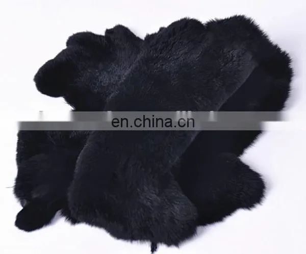 100% Natural Rex Rabbit Fur Skin Dyed Rex Rabbit Fur Pelt From China photo-6