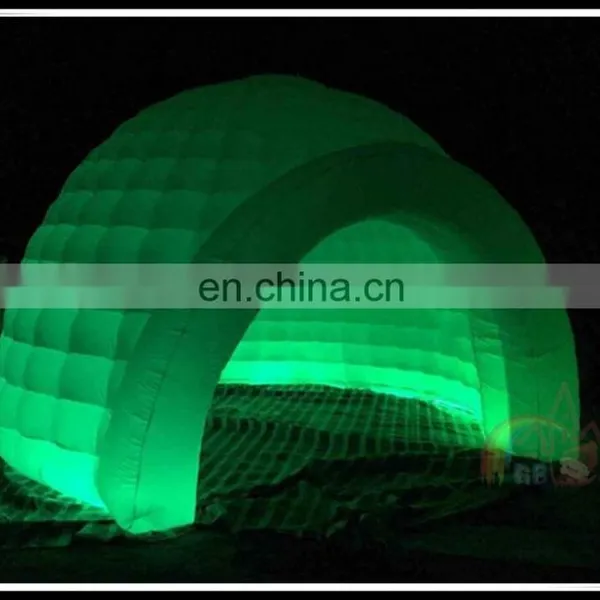 Best Selling Inflatable LED Light Round Kiosk Round Photo Enclosure Spray Portable Booth photo-4