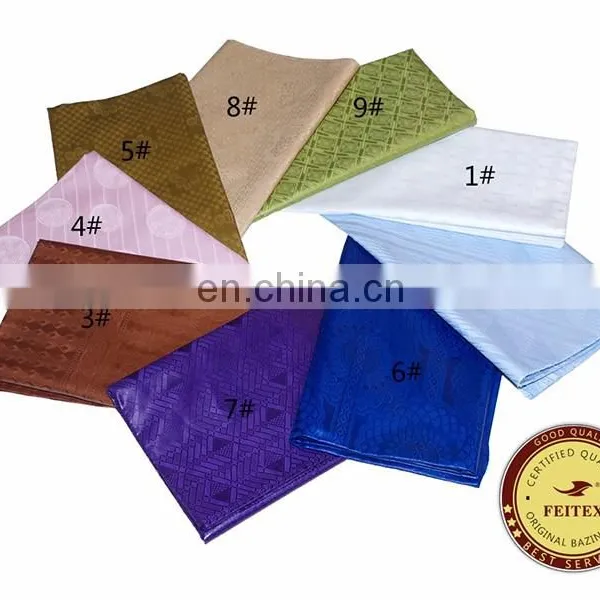 2017 New African Bazin Riche Dresses Fabric Wholesale Textile Material Fabric Made In China photo-4