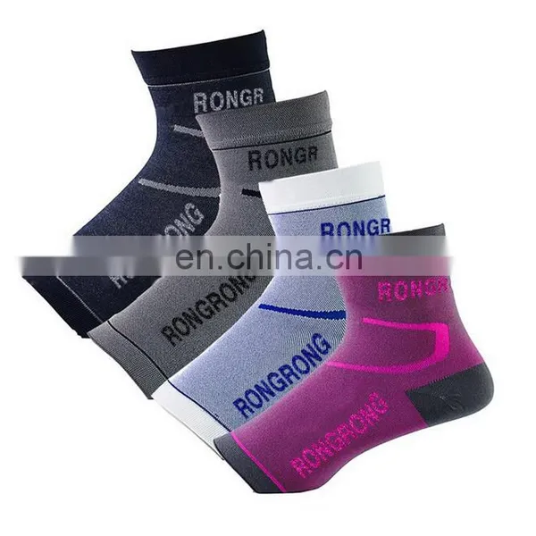 Seamless Nylon Compression Arch Support Foot Sleeve photo-4