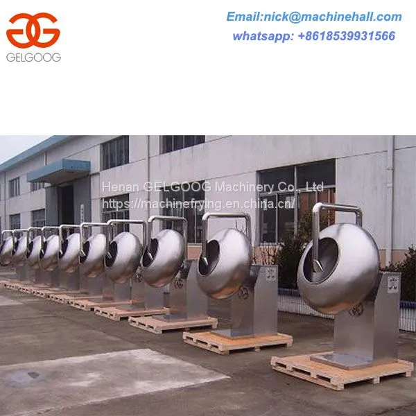 Commercial Nuts Coating Machine|Peanut Flavoring Equipment Price|Factory Green Beans Coating Machine Price photo-4