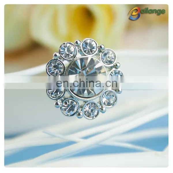 rhinestone buckle slider for wedding invitations