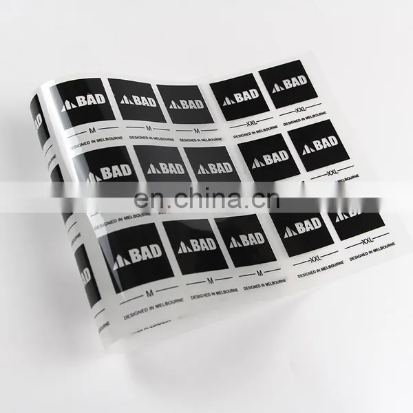 Wholesale Custom Wash Care Labels for t Shirts photo-2