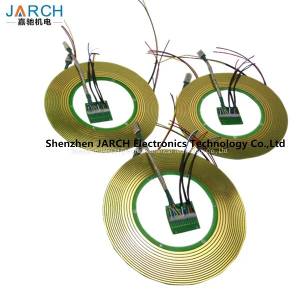 PCB Alternator Electrical Pancake Slip Ring Motor Connectors,electric Swivel Moflon Through Bore Slip Ring Assembly photo-2