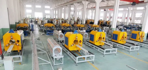 Qingdao Machine Manufacturer Plastic Double Wall Corrugatged Tube Machine photo-2