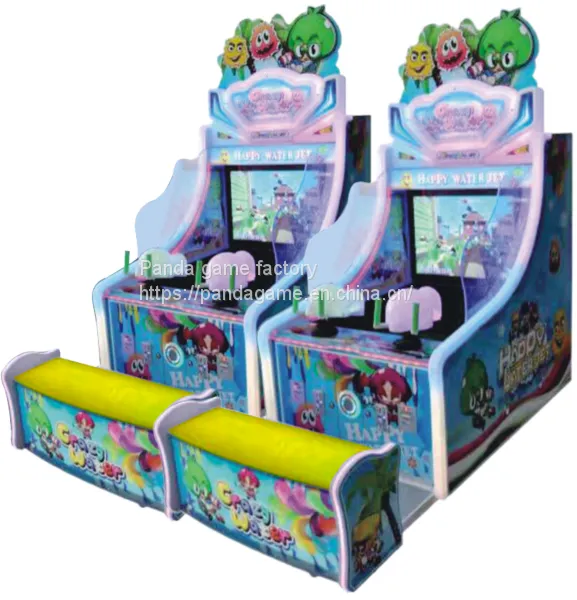 Coin Operated Water Gun Shooting Arcade Kids Games Machine photo-4