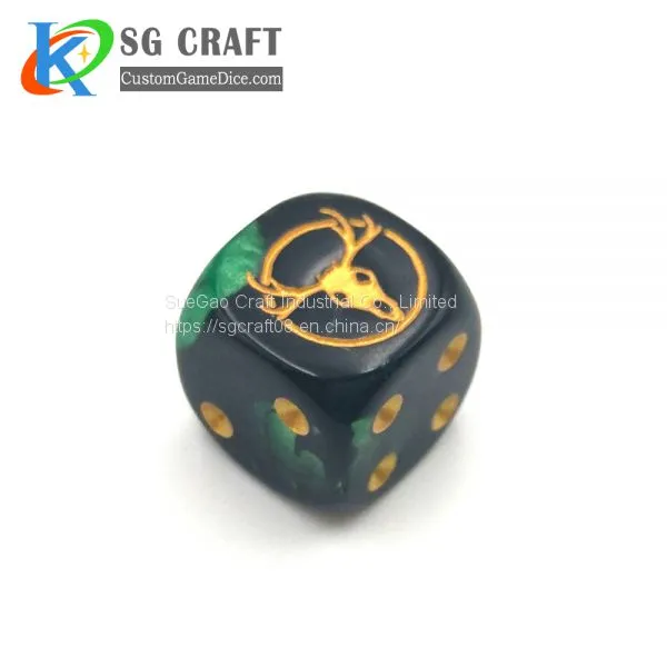 Polyhedral Dice Custom Dice Set, Plastic Acrylic Dice Set, Custom Dice