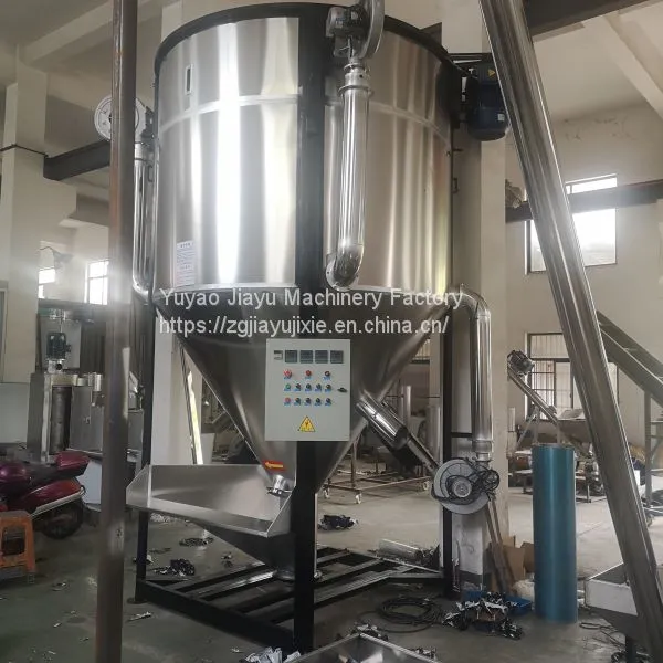 Double Heating Plastic Drying Mixer Mixing Barrel of Large Plastic Mixer