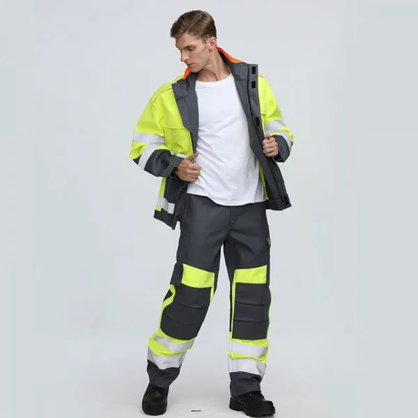 Long Sleeve Fire Resistant Welding Work Protection Suit photo-2