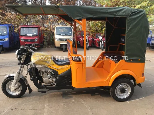 Passenger Tricycle Gasoline Tuktuk Boda Lovol photo-5