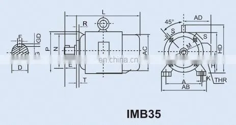 Electric Motor Y Series Induction Motor Servo Motor Drilling Machines photo-6