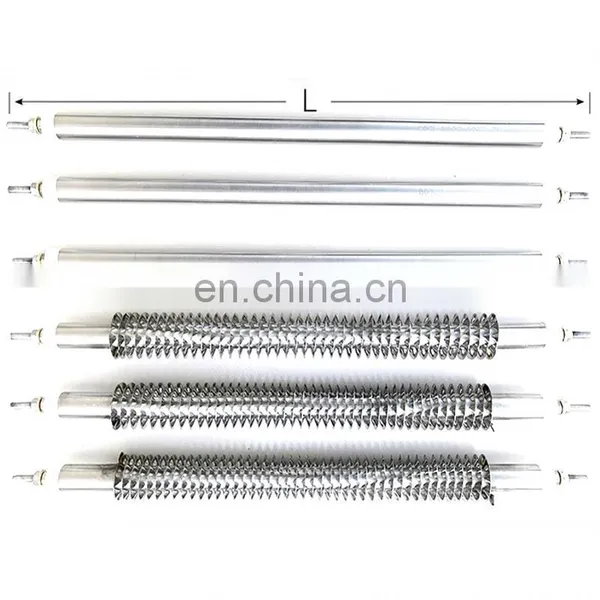 1000W Straight Finned Air Tube Heater Element for Load Bank photo-2