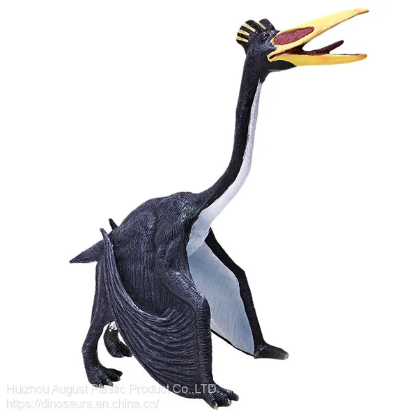 Quetzalcoatlus PVC Wild Animals Toys Collection, Custom Made Lifelike Rotocast Plastic Dinosaur Toys Models
