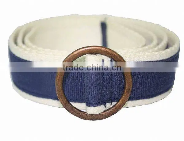 3.8cm Width Grosgrain Ribbon Covered Webbing Jeans Belts -KL0031