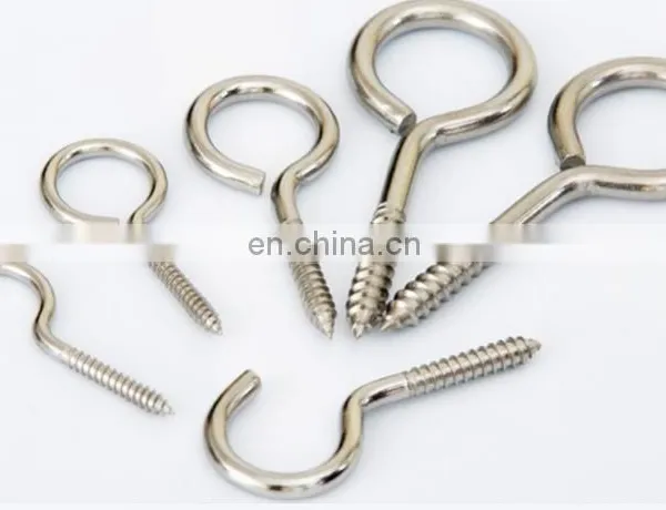 Hook Type Screw Open Eye Hook Wood Self Tapping Screw photo-4