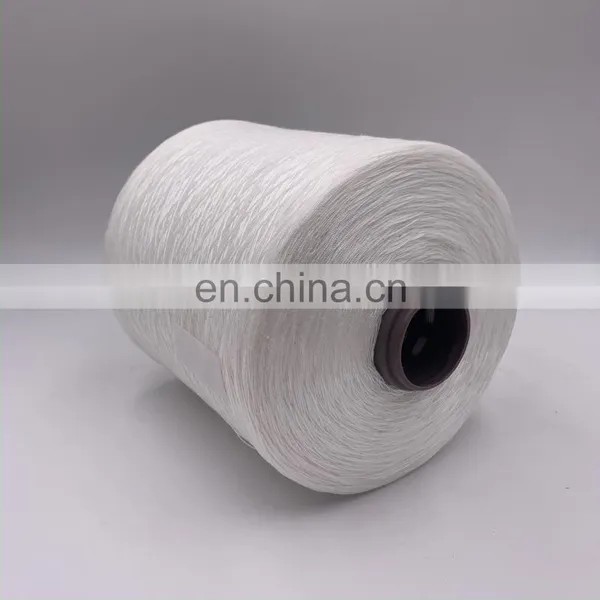 Wholesale Factory Price 100% Polyester Poly Poly Core Spun Sewing Thread Raw White photo-2