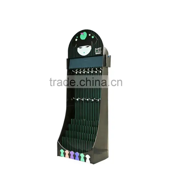 Paper Material Cardboard Display Stand Hook Display Stand Shelf on Sell photo-4