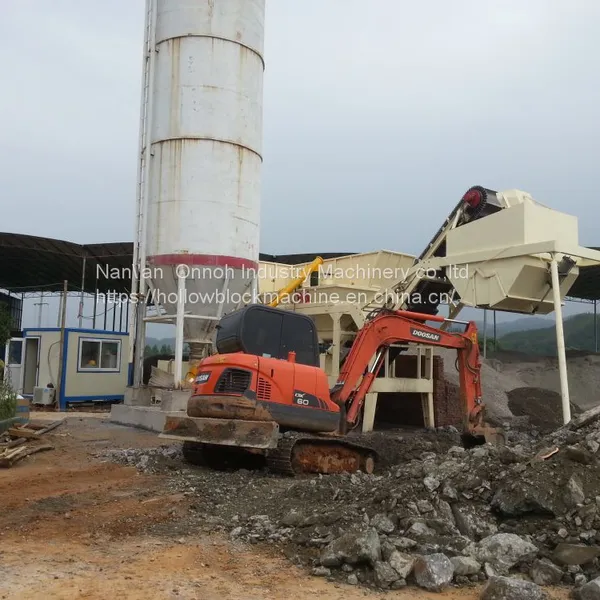 Stabilized Soil Concrete Mixing Plant for High Way photo-4