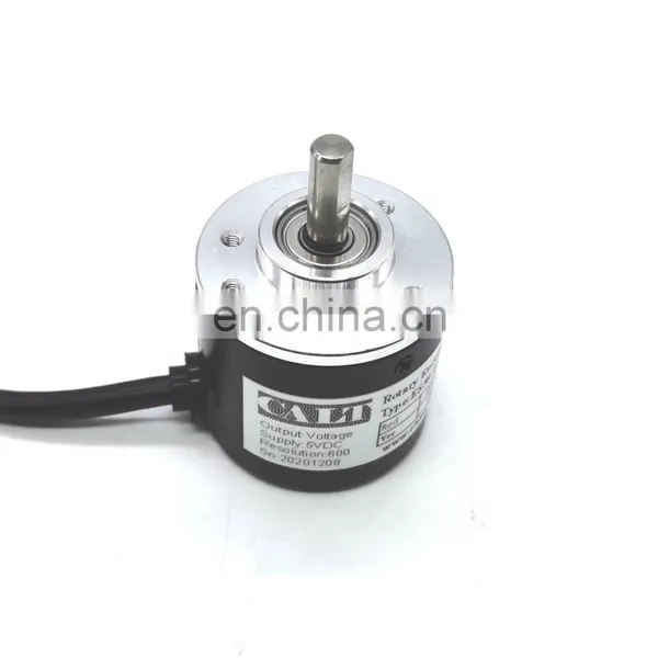 CALT 6mm Solid Shaft ES38-06G600BST5 AB Phase Encoder Incremental Rotary Encoder photo-2