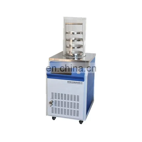 Bench-Top Small Size Laboratory Vacuum Freeze Dryer Drying Machine for Sale photo-5