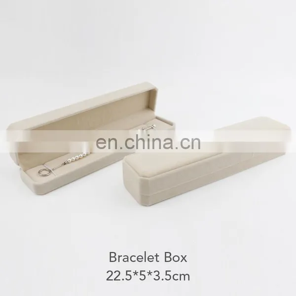 ENO Cheap Necklace Ring Wholesale Luxury Earrings Gift Velvet Custom Packaging Jewelry Box photo-4