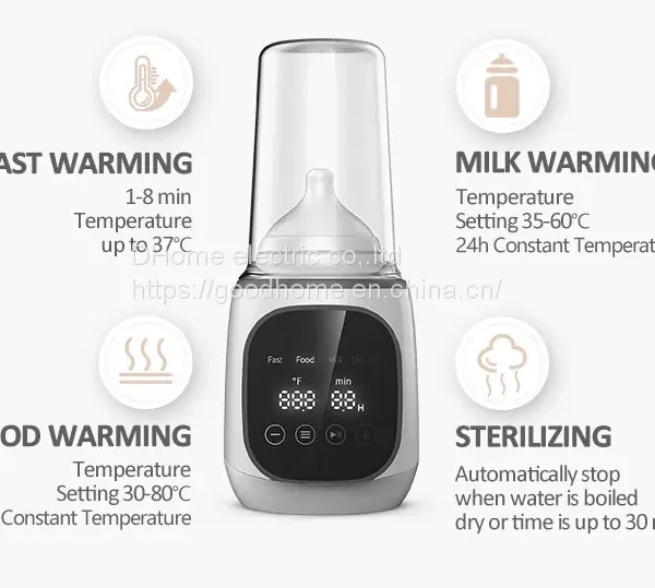 Customized Multi-function Single Bottle Milk Warmers Automatic Milk Bottle Warmers Intelligent Constant Temperature Anti-burn （Wechat:13510231336）