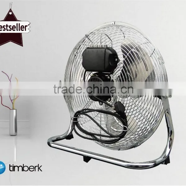 12" Inch Chrome Floor Fan photo-3