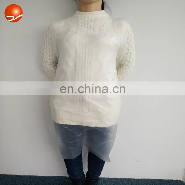 HDPE LDPE Plastic Disposable PE Apron for Food Processing Industry Service Hotel Restaurant Cooking Safety photo-5