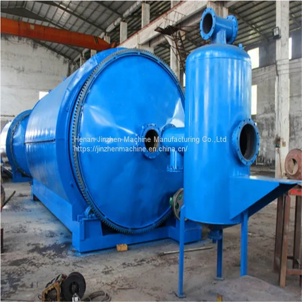 10ton 12ton 15ton Automatic Feeding Waste Tyre/Plastic Pyrolysis Machine For Fuel Oil photo-3