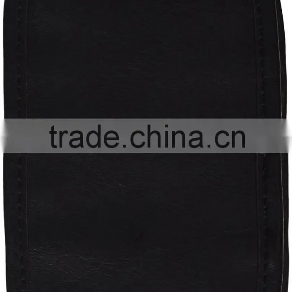 Black Essential Oil Portfolio Case,soft Leather Essential Carrying Case, High Quality OEM Essential Oil Carry Case Bag photo-2