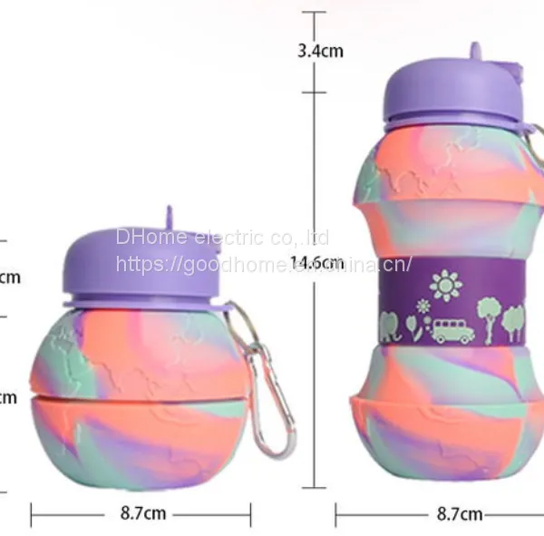Portable Drop Proof and Leak Proof Silicone Water Cup（Wechat:13510231336）