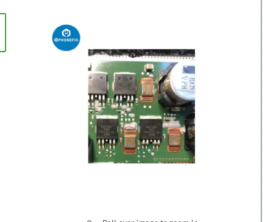 BVS-R002 BMW N52 Resistor Next To BUK714R1 ECU IC