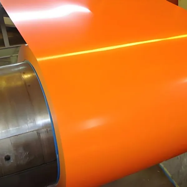 Aluminum Plated Zinc Color Coated Coil Steel Galvanized Color Coated Plate Color Coated Plate Can be Customized photo-3