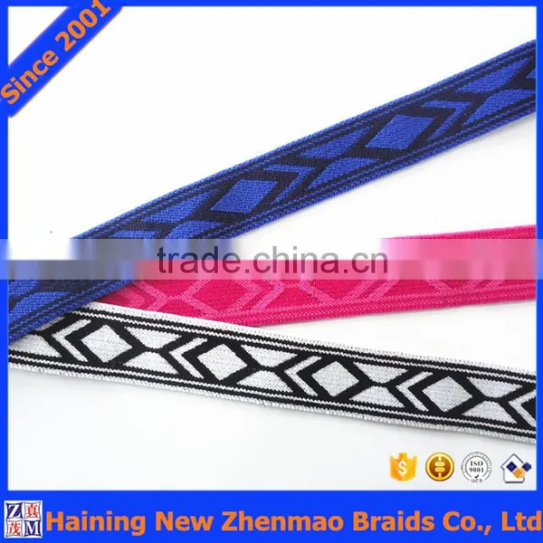 Jacquard Nylon Elastic Webbing Strap photo-4