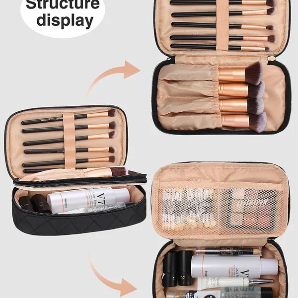 Women Make up Accessories Pouch Carry Cosmetic Bags photo-4