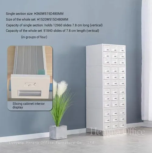 Efficient Tissue Section Storage Cabinet With Large Drawers for Storing Paraffin Blocks in Pathology Labs-Scientific Tissue Cassette Storage Cabinet photo-3
