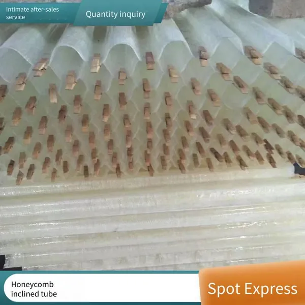 Customized Construction of Hexagonal Honeycomb Inclined Tubes, pp Fillers for Sedimentation Tanks and Biological Filters photo-5