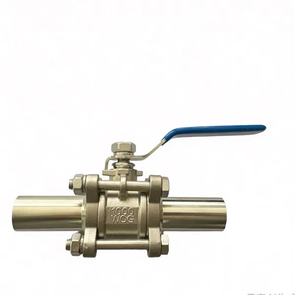 Stainless Steel Welded Ball Valve Factory Supply Stainless Steel 304 316 3 Piece