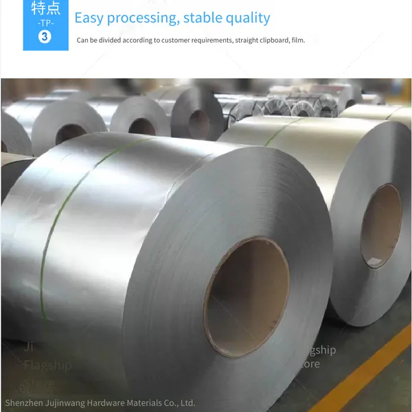 Galvanized Steel Coil Without Spangles, Galvanized Steel Coil With Spangles, 51d, 52d, 53d, Slitting, Shearing, Film Coating photo-2