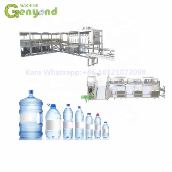 Factory Automatic Mineral Water Bottle Blowing Filling Capping Labeling Packing Making Machine Purified Water Production Line photo-3