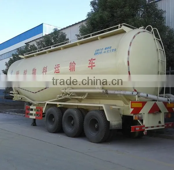 Low Price 3 Axles Bulk Cement Tank,40m3 Dry Bulk Cement Tank Trailer