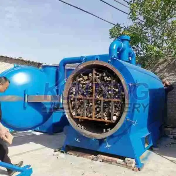 Coconut Shell Carbonization Furnace Wood Pyrolysis Charcoal Making Machine EPC photo-5