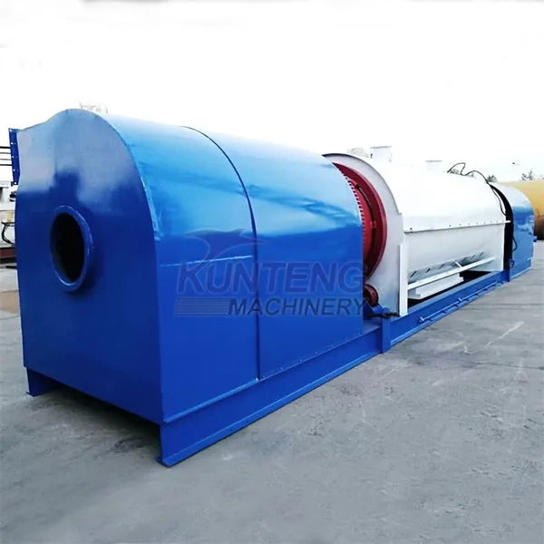 Intelligent Control Wood Carbonizing Pyrolysis Furnace Rotary Furnace Wood Charcoal Coal Making Machine EPC photo-2