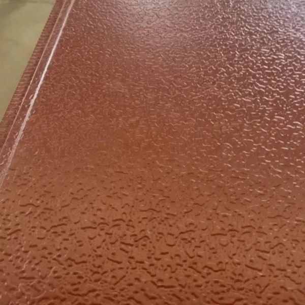 60mm Thick Polyurethane Core Metal Wall Panel Exterior Waterproof Insulated Panel photo-3